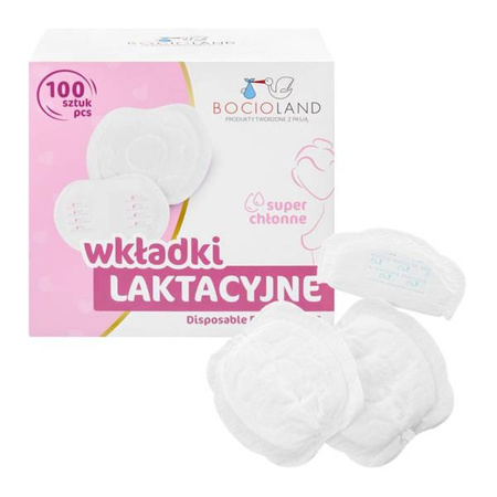 Bocioland Wkładki laktacyjne 100 szt.