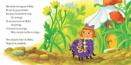 Wydawnictwo Skrzat Książeczka dla dzieci Stonoga Jan Brzechwa