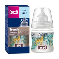 Lovi Butelka Trends 120 ml Jungle Vibes smoczek mini 0m+