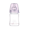 Lovi Butelka szklana DIAMOND GLASS 150 ml Baby Shower różowy smoczek mini 0m+