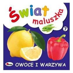 AWM Świat Maluszka Owoce i warzywa Książeczka harmonijka