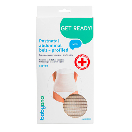 Babyono Poporodowy pas brzuszny - profilowany EXPERT S